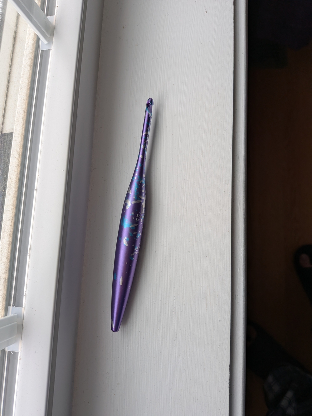 Furls Purple Fiber Art Crochet Hook